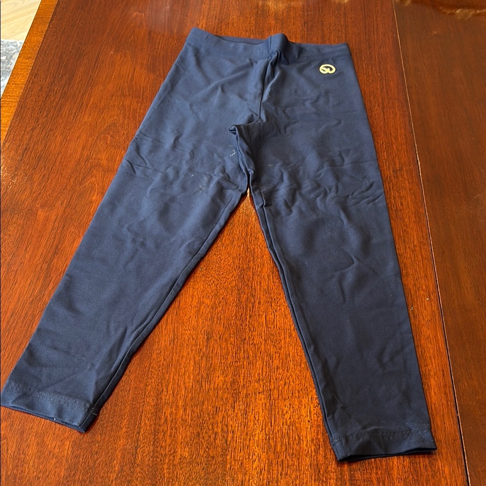 St. John Navy Sportswear Leggings